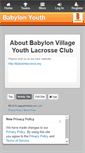 Mobile Screenshot of bvlax.com